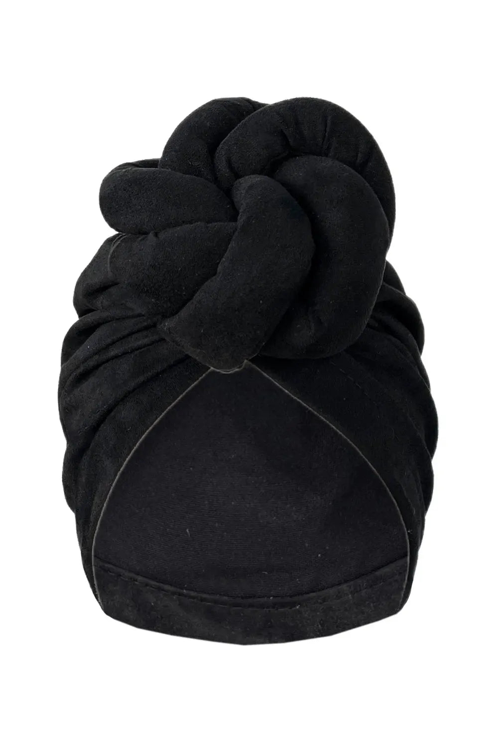 Fashionable Solid Color Twisted Knot Head Wrap Turban Hat