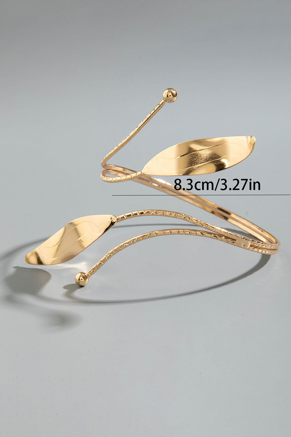 Vacation Style Starfish Pattern Minimalist Open Armlet Bracelet
