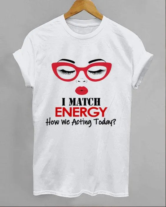 I Match Energy Unisex Short Sleeve Tshirt