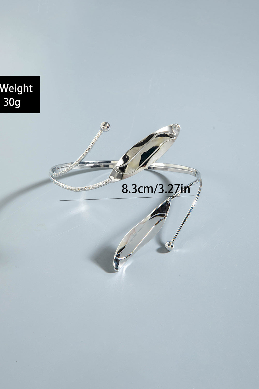Vacation Style Starfish Pattern Minimalist Open Armlet Bracelet