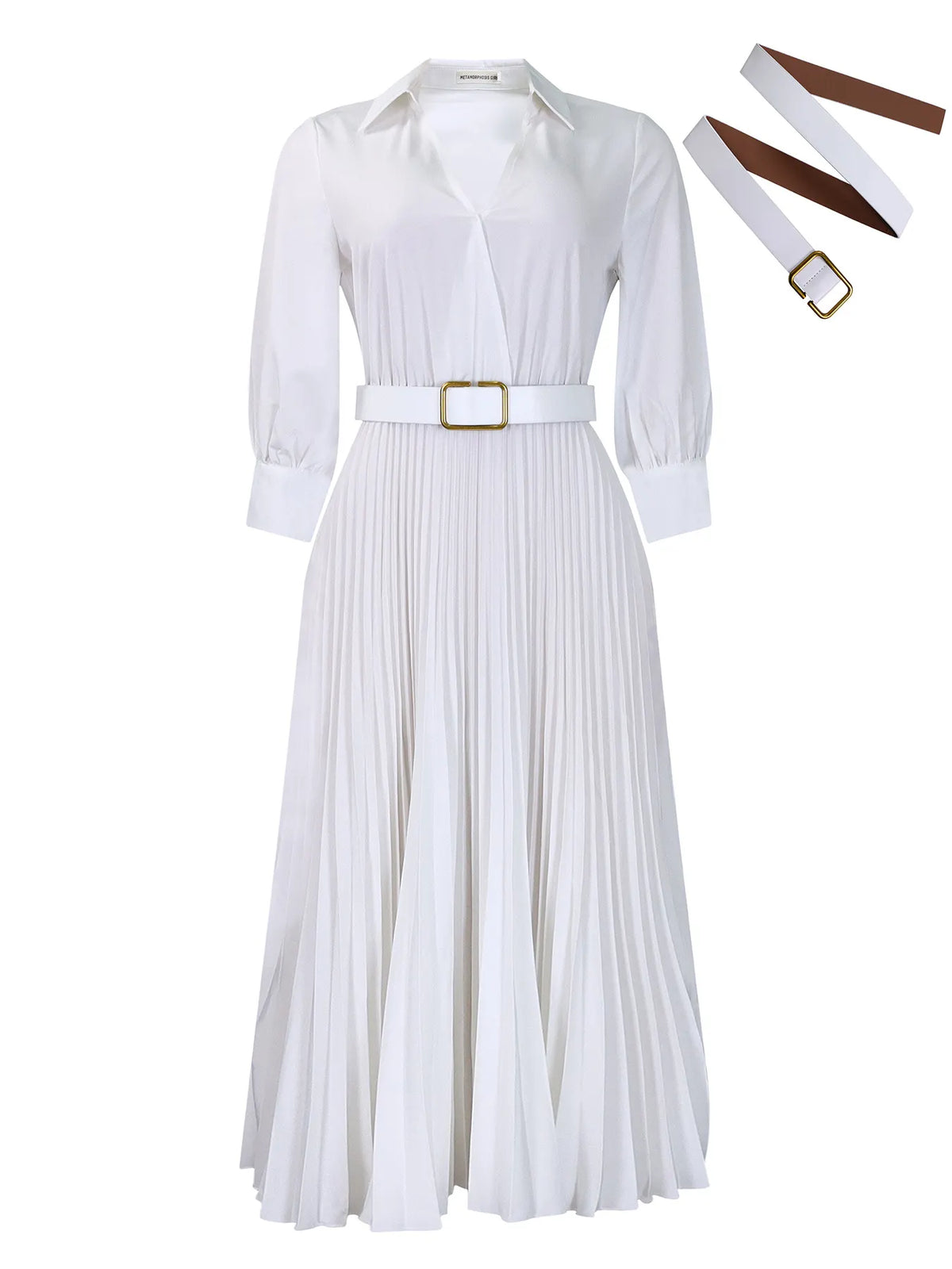 2024 New Women's Solid Color plus Size Cross-Border Dress