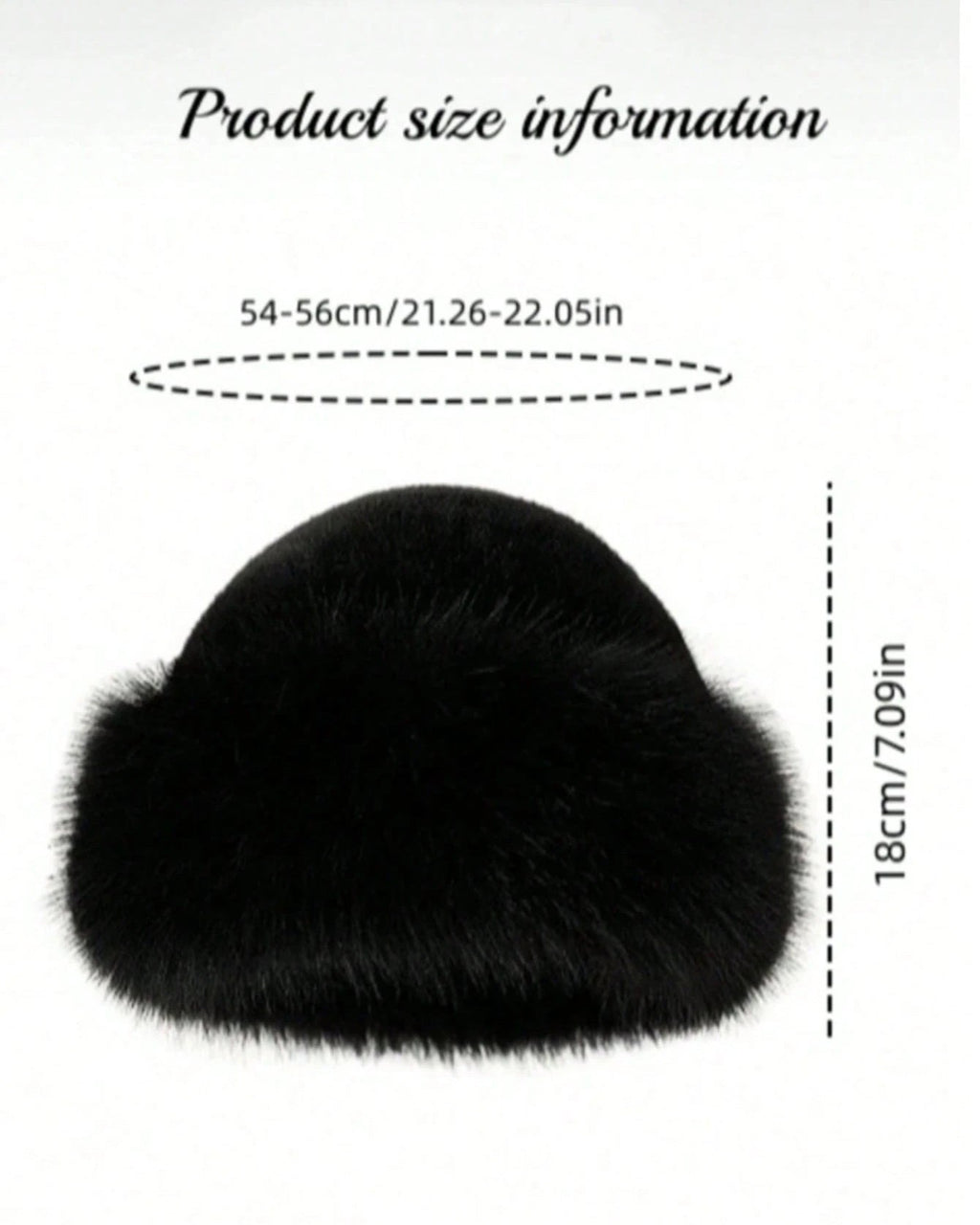 2pcs Outdoor Casual Outfit - Neck Warmer And Mongolian Style Hat