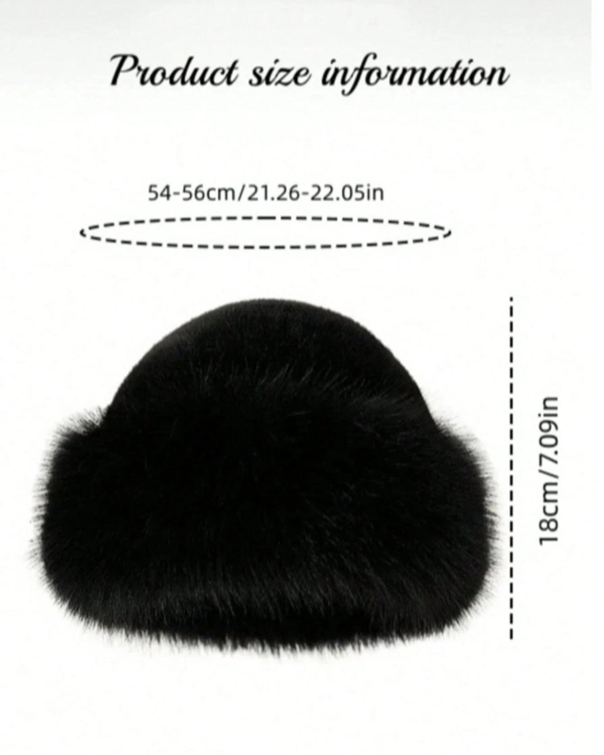 2pcs Outdoor Casual Outfit - Neck Warmer And Mongolian Style Hat